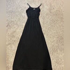 Black cotton maxi dress by Lush - from Nordstrom